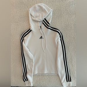Adidas white hoodie